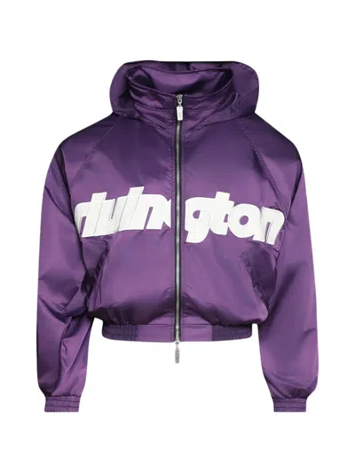 Rivington Roi Rebis Flagship Abbots Bomber Jacket In Purple