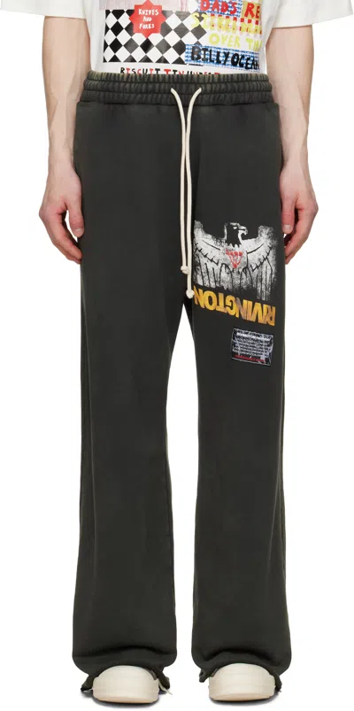 Rivington Roi Rebis Grey Principal Sweatpants In Alma Rosa