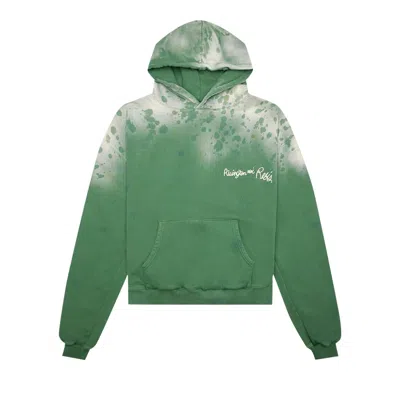 Pre-owned Rivington Roi Rebis Gym Bag Cva Hoodie 'washed Green' | Men's Size 2