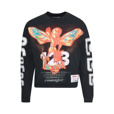 Pre-owned Rivington Roi Rebis In Times Like These Cva Long-sleeve Tee 'mechanic Black / Orange' | Men's Size X
