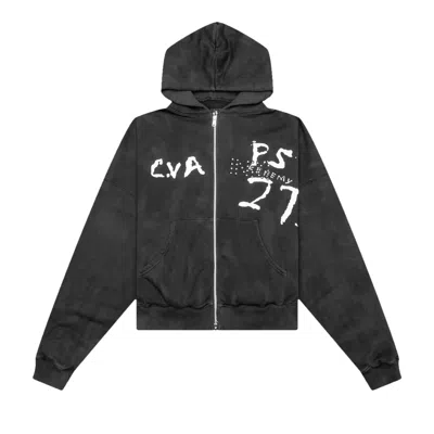 Pre-owned Rivington Roi Rebis Inri Zip Hoodie 'mechanic Black' | Men's Size S