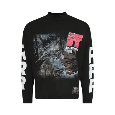 Pre-owned Rivington Roi Rebis It Was Written Long-sleeve Tee 'mechanic Black' | Men's Size Xxl