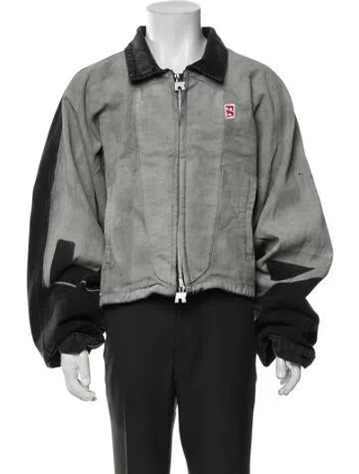 Pre-owned Rivington Roi Rebis Jacket In Grey
