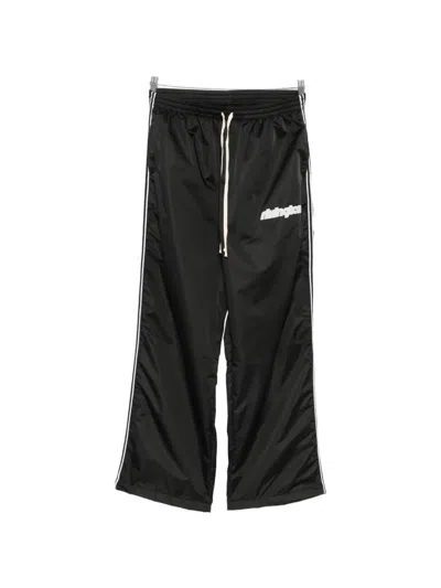 Rivington Roi Rebis Logo-print Side-stripe Track Pants In Black