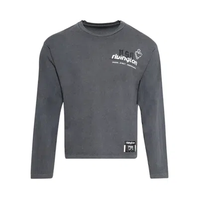 Pre-owned Rivington Roi Rebis Membership Uso Long-sleeve Tee 'black' | Men's Size Xl