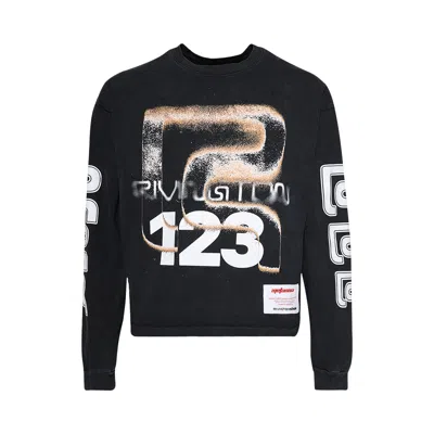 Pre-owned Rivington Roi Rebis Meta Alma Cva Long-sleeve Tee 'vintage Black/blue' | Men's Size M