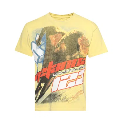 Pre-owned Rivington Roi Rebis Meta-man Tee 'yellow' | Men's Size Xl