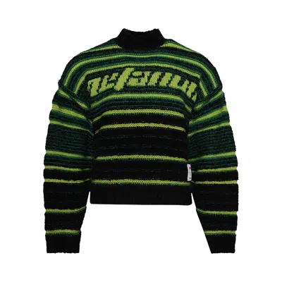 Pre-owned Rivington Roi Rebis Metanoia Pullover 'green' | Men's Size L