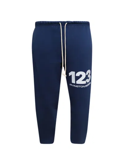 Rivington Roi Rebis Metanoia Uso Track Pants In Blue