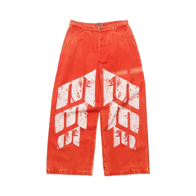 Pre-owned Rivington Roi Rebis Metanoia Working Man Pant 'meta Red' | Men's Size 32