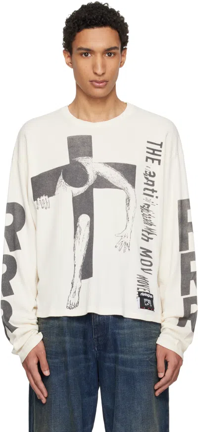 Rivington Roi Rebis Off-white Pop Out Thermal T-shirt