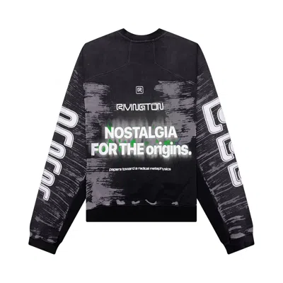 Pre-owned Rivington Roi Rebis Origins Cva Crewneck 'mechanic Black' | Men's Size L