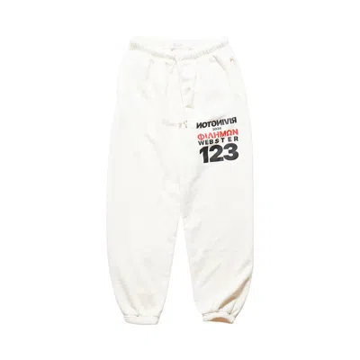 Pre-owned Rivington Roi Rebis Rrr123 Philemon Sweatpants 'max White' | Men's Size L