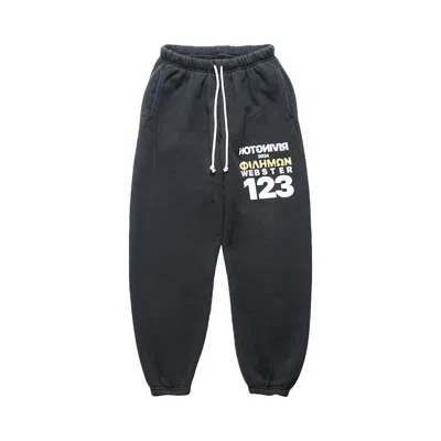 Pre-owned Rivington Roi Rebis Rrr123 Philemon Sweatpants 'vintage Black' | Men's Size Xl
