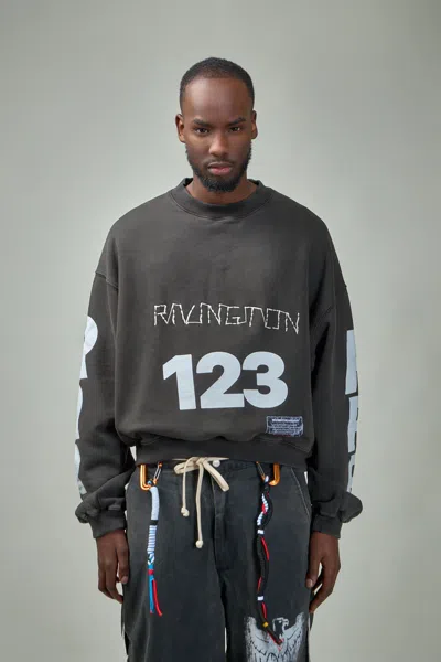 Rivington Roi Rebis Uso-123 Crewneck In Black