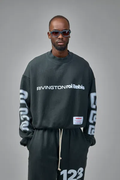 Rivington Roi Rebis Uso 123 Cva Crewneck In Gray
