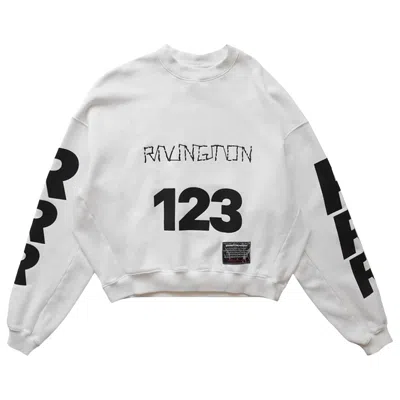 Pre-owned Rivington Roi Rebis Uso 123 Cva Crewneck 'max White' | Men's Size Xxl