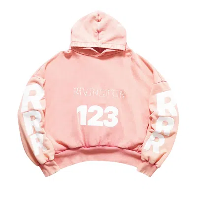 Pre-owned Rivington Roi Rebis Uso 123 Cva Hoodie 'pink' | Men's Size S