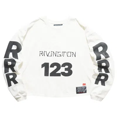 Pre-owned Rivington Roi Rebis Uso 123 Cva Long-sleeve Tee 'max White' | Men's Size Xxl