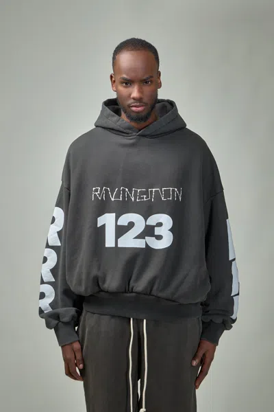 Rivington Roi Rebis Uso-123 Hoodie In Black