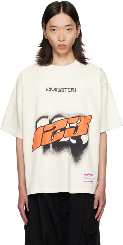 Rivington Roi Rebis Round-neck T-shirt In White