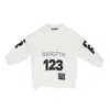 Rivington White Uso-123 Cva Crewneck Sweatshirt In White