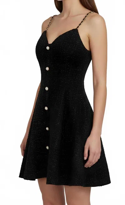Rivir Alina Flared Dress In Black