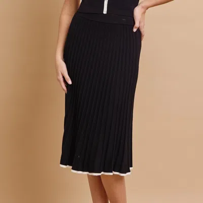 Rivir Evadne Midi Skirt In Black