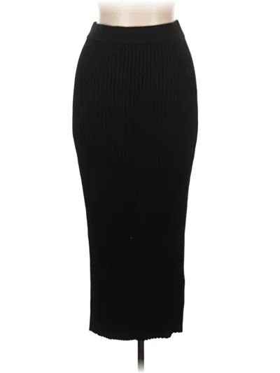 Pre-owned Rivir Formal Skirt In Black