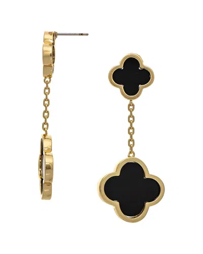 Rivka Friedman 18k Drop Earrings In Black