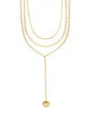 Rivka Friedman 18k Plated 2mm Pearl Necklace In Brown