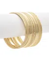 Rivka Friedman 18k Plated Bangle Bracelet