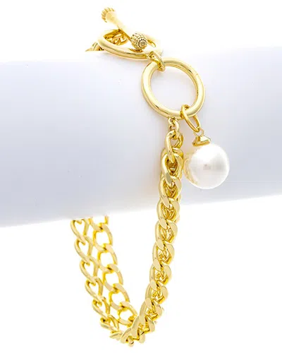 RIVKA FRIEDMAN RIVKA FRIEDMAN 18K PLATED CZ BRACELET