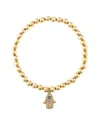 Rivka Friedman 18k Plated Cz Bracelet
