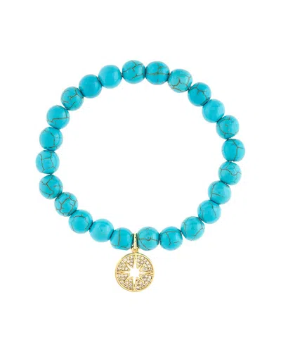 RIVKA FRIEDMAN RIVKA FRIEDMAN 18K PLATED CZ BRACELET