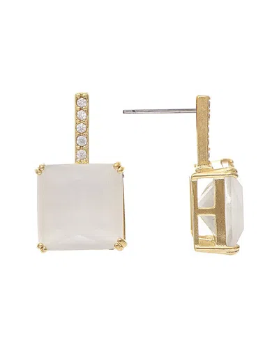 Rivka Friedman 18k Plated Cz Earrings
