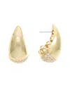 Rivka Friedman 18k Plated Cz Earrings