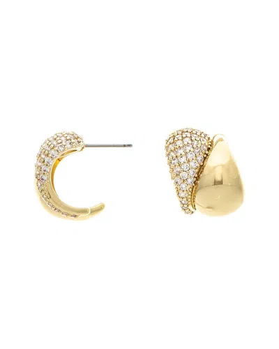 RIVKA FRIEDMAN RIVKA FRIEDMAN 18K PLATED CZ EARRINGS