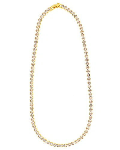 Rivka Friedman 18k Plated Cz Necklace
