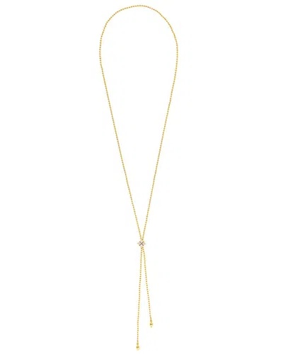 RIVKA FRIEDMAN RIVKA FRIEDMAN 18K PLATED CZ NECKLACE