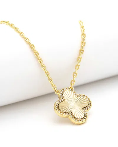 RIVKA FRIEDMAN RIVKA FRIEDMAN 18K PLATED CZ NECKLACE