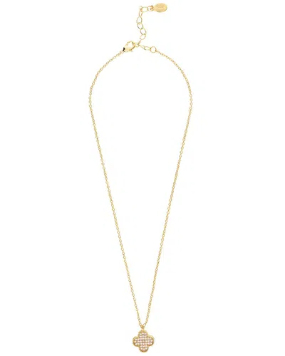 Rivka Friedman 18k Plated Cz Necklace
