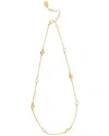 Rivka Friedman 18k Plated Cz Necklace