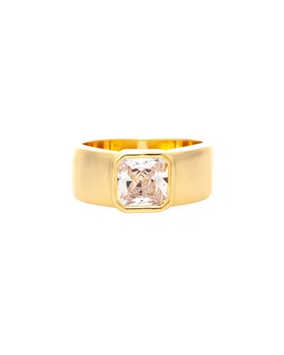 Rivka Friedman 18k Plated Cz Ring