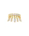 Rivka Friedman 18k Plated Cz Ring