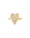 Rivka Friedman 18k Plated Cz Ring