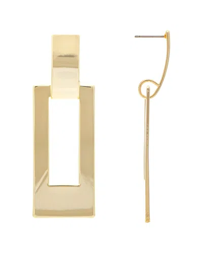 Rivka Friedman 18k Plated Earrings In 18k Gold Clad
