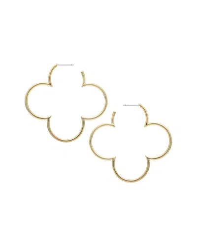 RIVKA FRIEDMAN RIVKA FRIEDMAN 18K PLATED HOOPS