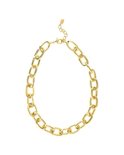 Rivka Friedman 18k Plated Necklace In Yellow