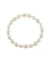 Rivka Friedman 18k Plated Pearl Bracelet